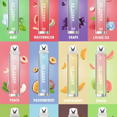 【台灣現貨】VP Turbo 6000 一次性電子煙 高容量6000口拋棄式 買一送一 原裝正品 10ml