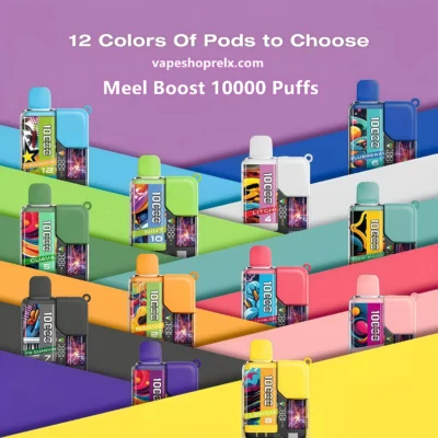 Meel Boost 10000 Puffs 一次性電子煙｜可充電拋棄式・超長續航・多口味選擇