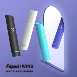 氣流桿 Fitpod Wind 一代主機 380mAh 四檔調節 通配一代煙彈 原廠 台灣現貨 鋁合金烤漆 6 Fitpod Wind 氣流桿 一代發光主機 四檔調節 通配一代煙彈