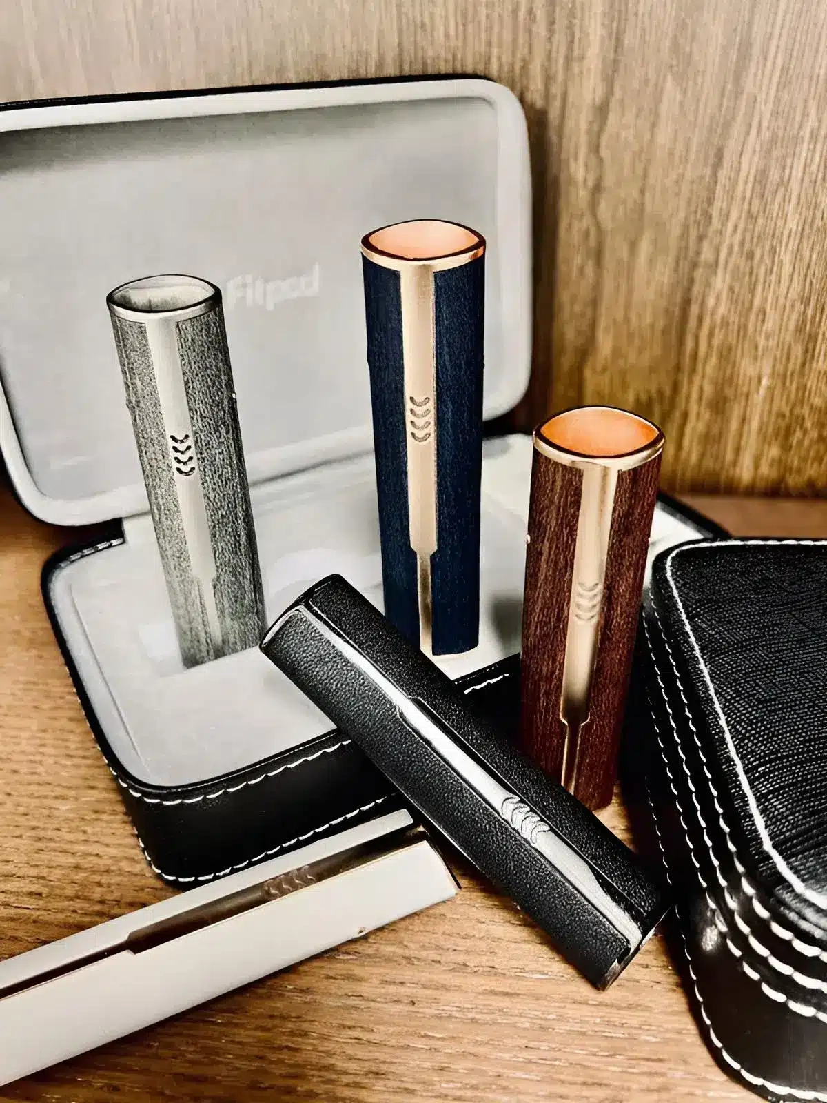 Fitpod皮革主機 愛馬仕真皮電子煙搭配 RELX 相容煙彈 台灣現貨 3 Fitpod皮革主機 愛馬仕真皮電子煙搭配 RELX 相容煙彈 台灣現貨:圖片 3