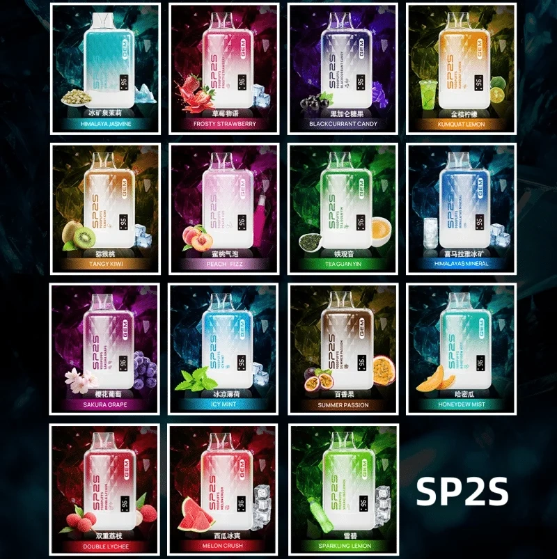 SP2S GEM 9000 Puffs拋棄式電子煙 一次性可充電電子煙 台灣現貨 1 SP2S GEM 9000 Puffs拋棄式電子煙 一次性可充電電子煙 台灣現貨