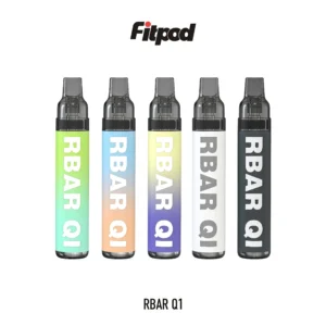 台灣現貨】Fitpod RBAR Q1 一次性注油主機 原裝正品 600mAh 2.0ml 0.8Ω 線圈 7 Fitpod RBAR Q1