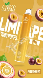 LIMI 7000 Puffs 拋棄式電子煙｜原裝正品 7000口超長續航 20種口味多涼度 台灣現貨