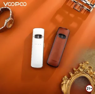 VOOPOO VMATE E 電子煙主機|原裝正品・1200mAh 大電池・3ml V2 煙彈・皮革質感現貨 13 VOOPOO VMATE E 是 VOOPOO 推出的高端小煙 Pod 主機