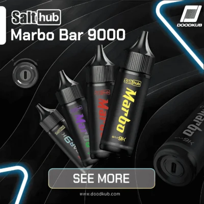 Marbo Bar 9000 Puffs｜拋棄式電子煙・14ml 容量・多口味可選・台灣原裝現貨