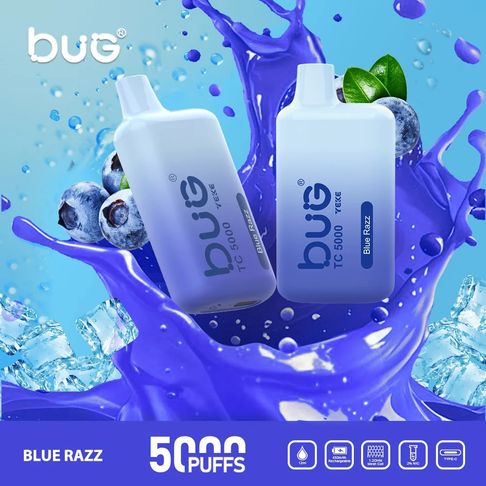 BUG TC 5000 拋棄式電子煙推薦|Mesh霧化核心・真實香氣・超長續航體驗 7 BUG TC 5000 拋棄式電子煙推薦|Mesh霧化核心・真實香氣・超長續航體驗:圖片 7