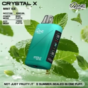 AONE Crystal X 二代拋棄式電子煙 12000口|高續航・水晶外觀・現貨供應中 10 AONE 主機推薦
