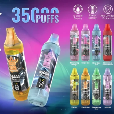 Bang King Tornado 35000 拋棄式電子煙推薦｜雙顯螢幕・Mesh網芯霧化・超長續航旗艦機